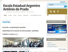 Tablet Screenshot of escolaargemiro.com
